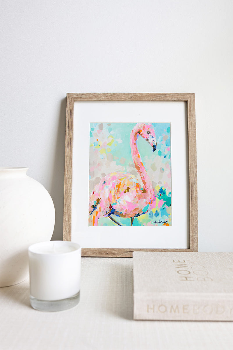 Flamingo Print – C. Brooke Ring